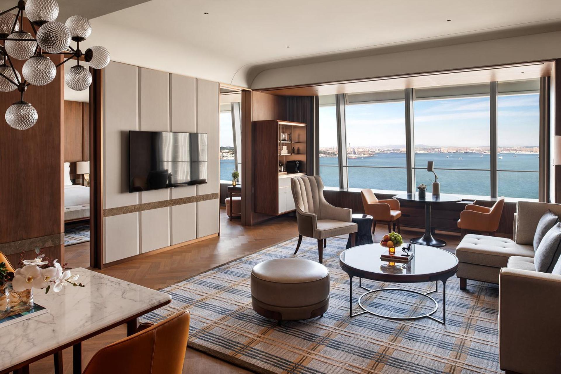 Four Seasons Hotel Ta-lien Exteriér fotografie